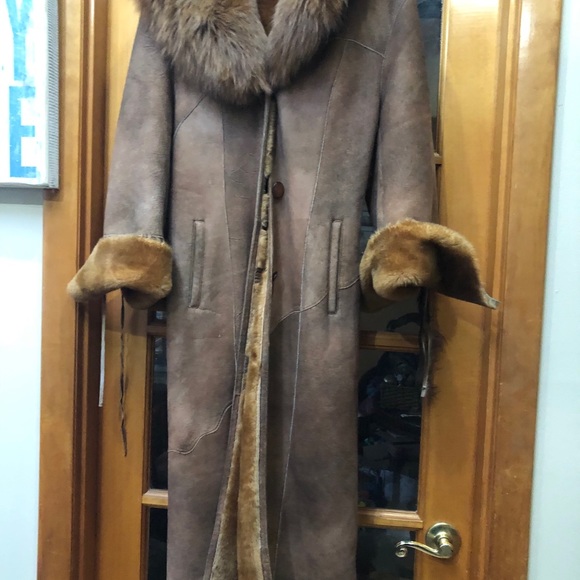 Long Leather coat - Picture 2 of 3